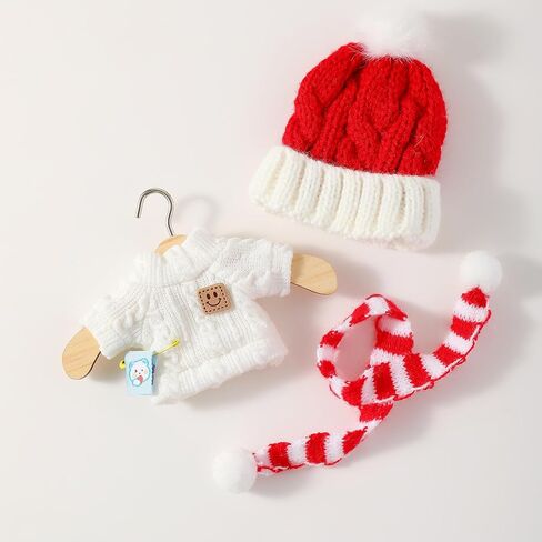 17cm Doll Clothes - Kawaii Chic Style Set for 17cm Dolls, Cute Doll Outfit with Accessories (Style E) in Saudi Arabia
