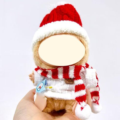 17cm Doll Clothes - Kawaii Chic Style Set for 17cm Dolls, Cute Doll Outfit with Accessories (Style E) in Saudi Arabia