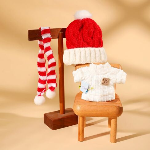 17cm Doll Clothes - Kawaii Chic Style Set for 17cm Dolls, Cute Doll Outfit with Accessories (Style E) in Saudi Arabia