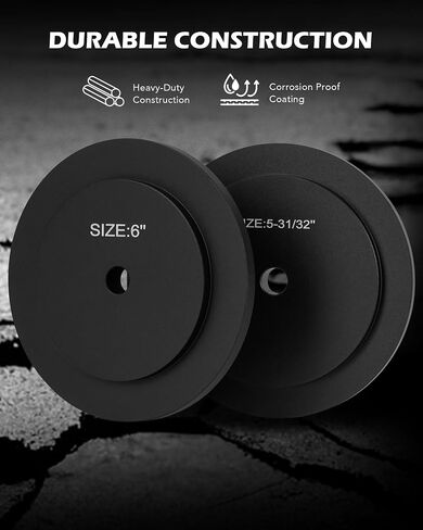 Orion Motor Tech Truck Hub Seal Installer Kit, 9pcs Heavy Duty Seal Drivers Compatible with Class 7 8 Trucks, 4-13/16" to 6-5/16" Large Race and Seal Drivers for Truck Hub Seal Removal Installation in Saudi Arabia