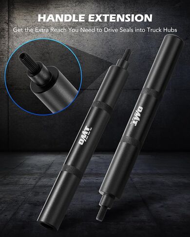 Orion Motor Tech Truck Hub Seal Installer Kit, 9pcs Heavy Duty Seal Drivers Compatible with Class 7 8 Trucks, 4-13/16" to 6-5/16" Large Race and Seal Drivers for Truck Hub Seal Removal Installation in Saudi Arabia