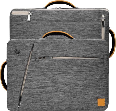 Hybrid Convertible Water Resistant 13" Laptop Work Backpack Shoulder Messenger for Business Executives, Professionals, Travel in Kuwait