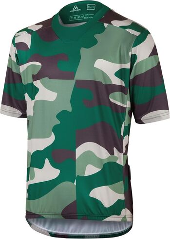 CEROTIPOLAR Men's Loose Fit Cycling Jersey Bike Shirts 3 Rear Pockets Wicking, Breathable, Fast Dry in Saudi Arabia