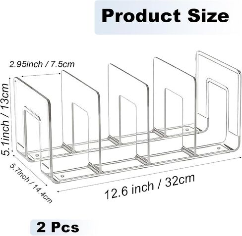 2 حزمة Clear File Sorter ، Clear Prespiider منظم ، حامل ملف الأكريليك ، منظم مكتب ، 4 أقسام مجلد شبكة مقسم متينة للأظرف رسالة بريد إلكترونيات محمول in Saudi Arabia