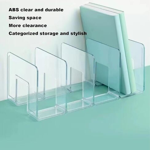 2 حزمة Clear File Sorter ، Clear Prespiider منظم ، حامل ملف الأكريليك ، منظم مكتب ، 4 أقسام مجلد شبكة مقسم متينة للأظرف رسالة بريد إلكترونيات محمول in Saudi Arabia