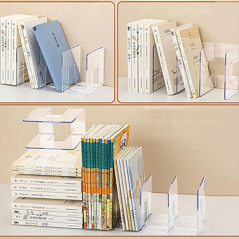 2 حزمة Clear File Sorter ، Clear Prespiider منظم ، حامل ملف الأكريليك ، منظم مكتب ، 4 أقسام مجلد شبكة مقسم متينة للأظرف رسالة بريد إلكترونيات محمول in Saudi Arabia