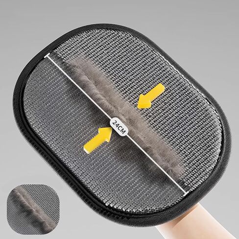 Kivori Pet Grooming Gloves, Goalintent Pet Gloves, 2025 New Pet Hair Remover Electrostatic Gloves, Electrostatic Gloves Pet Hair Removal in Saudi Arabia