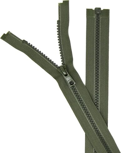 15 "فيلون سحاب ~ ykk #5 بلاستيك مصبوب ~ فصل - 567 خضراء الزيتون (1 سست/حزمة) in Saudi Arabia
