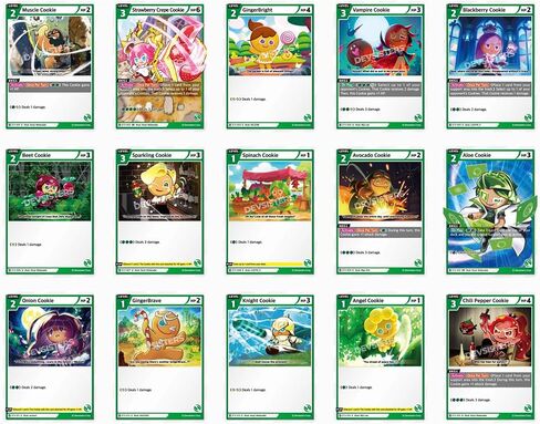 CookieRun TCG: Starter Deck Purple - 60 Cards - 2 Player Competitive Game in Kuwait