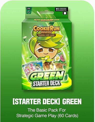 CookieRun TCG: Starter Deck Purple - 60 Cards - 2 Player Competitive Game in Kuwait