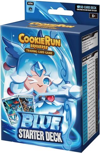Cookierun: لعبة بطاقات Braverse Trading - Starter Deck Yellow - حزمة لعبة دفاعية ، مجموعة بطاقات 60 لاعب ، TCG التنافسية ، بناء سطح السفينة in Saudi Arabia
