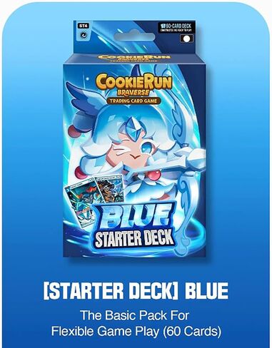 Cookierun: لعبة بطاقات Braverse Trading - Starter Deck Yellow - حزمة لعبة دفاعية ، مجموعة بطاقات 60 لاعب ، TCG التنافسية ، بناء سطح السفينة in Saudi Arabia