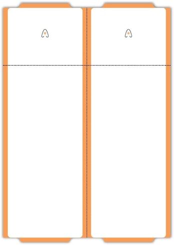 Kenco Orange Direct Thermal Consignment Tags (1000 Labels per Roll) in Saudi Arabia