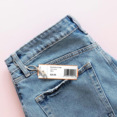 Kenco Orange Direct Thermal Consignment Tags (1000 Labels per Roll) in Saudi Arabia