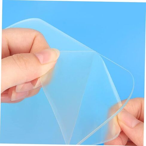 STOBOK 2Pcs Acrylic Color Mixing Plate Paint Tray with Thumb for DIY Painting Art Supplies for Watercolor and Crafts Portable and Durable Mixing Trays in Saudi Arabia