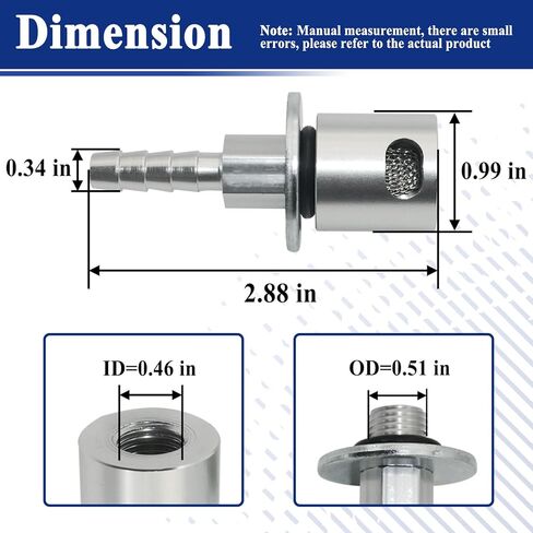صمام تنفيس عن بعد لخزانات الوقود، جزء بديل لخط تنفيس الخزان، قابل للفصل in Kuwait