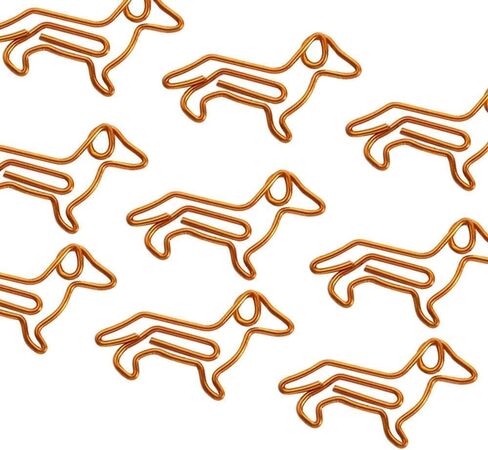 20 PCS Dachshund Paper Paper Clips Clips Animal Porkmarks ، Plage Dachshund Paperclips Clips Plans ، Foster Supplies ، Holder ، Binder and Paper Clips ، Clamps and Rings in Saudi Arabia