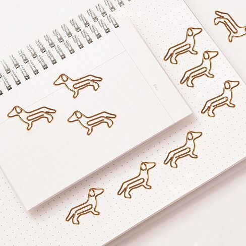 20 PCS Dachshund Paper Paper Clips Clips Animal Porkmarks ، Plage Dachshund Paperclips Clips Plans ، Foster Supplies ، Holder ، Binder and Paper Clips ، Clamps and Rings in Saudi Arabia
