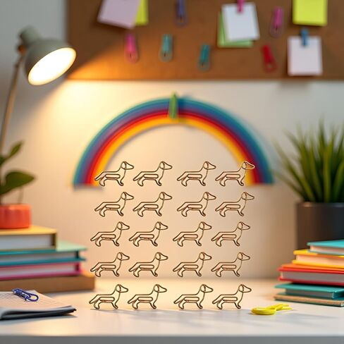 20 PCS Dachshund Paper Paper Clips Clips Animal Porkmarks ، Plage Dachshund Paperclips Clips Plans ، Foster Supplies ، Holder ، Binder and Paper Clips ، Clamps and Rings in Saudi Arabia