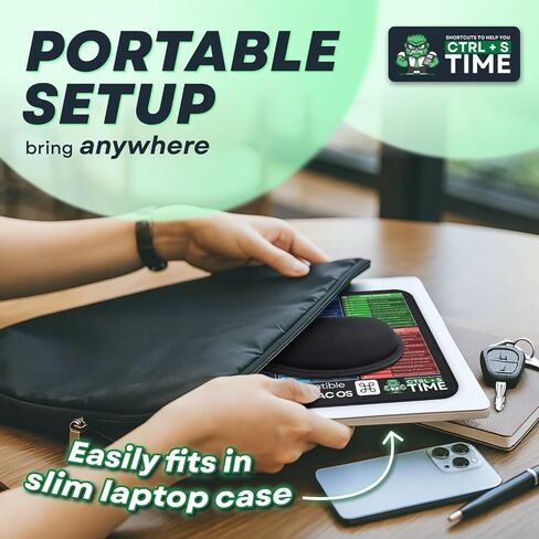 [MacOS متوافق] اختصارات الكمبيوتر اللوحة الماوس لماكوس - راحة معصم. Mousepad المحمول ، مكتب ورقة الغش ، أوامر الألعاب ، وظائف الكمبيوتر Deskmat مقاومة للماء وغير انزلاق لوحة المكتب [12 "× 10"] in Kuwait