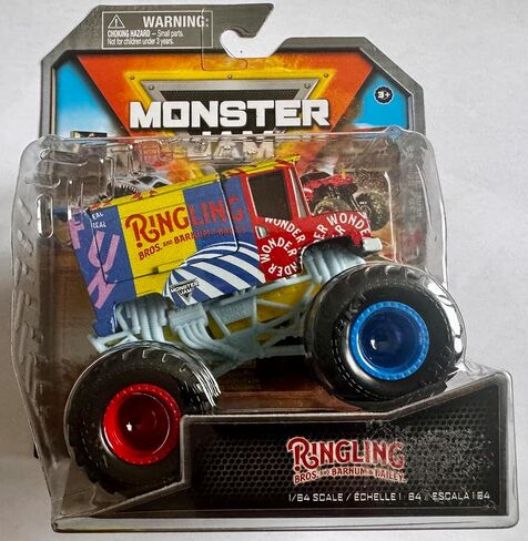 Monster Jam Ringling Bros. and Barnum & Bailey Diecast Truck, 1:64 Scale in Saudi Arabia