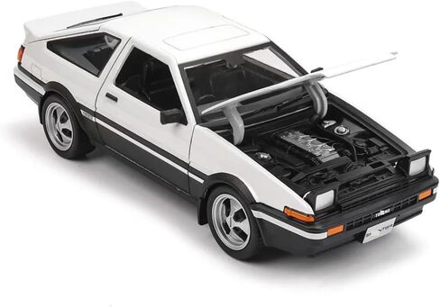 1/24 Alloy Ae86 Diecast Model Car Collectible Replica with Fine Class Vehicle Z for Initial D Toyota Ae86 Trueno in Saudi Arabia
