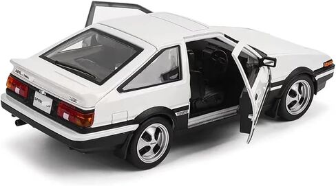 1/24 Alloy Ae86 Diecast Model Car Collectible Replica with Fine Class Vehicle Z for Initial D Toyota Ae86 Trueno in Saudi Arabia