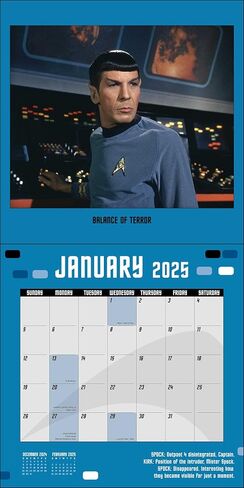 Star Trek 2025 Wall Calendar: The Original Series in Saudi Arabia