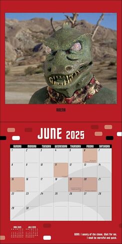 Star Trek 2025 Wall Calendar: The Original Series in Saudi Arabia