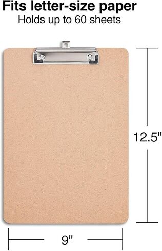 Staples 1671407 Archboard Clipboard Legal Brown 9 بوصة × 15 1/2 بوصة in Saudi Arabia