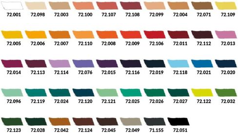 Vallejo - Color BSL System Paint Set | Fantasy and Wargames Miniatures Paints Kit | Beginners and Advanced Modelers | 3 Brushes and 1 Exclusive Miniature Included | 48 Bottles x 18 ml. (0.6 fl.oz) in Saudi Arabia