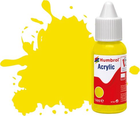 Humbrol Acrylic Paint - DB0023 No 23 Duck Egg Blue - Matt (14 ml) - Model Craft Paint, Acrylic Paint for Models Such as Vehicles, Planes, Diecast Figures and More - Artist Quality Modelling Paint in Kuwait