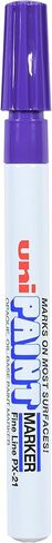 Uni-Ball Uni Paint PX-21 Oil-Based Paint Markers, Fine Line (1.2mm), Violet, 2 Count in Saudi Arabia