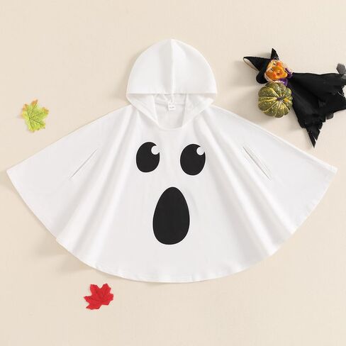 Thorn Tree Little Kids Halloween Ghost Costumes Boys Girls Hooded Cloak Fancy Cosplay Child Clothes in Saudi Arabia