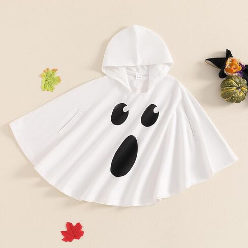 Thorn Tree Little Kids Halloween Ghost Costumes Boys Girls Hooded Cloak Fancy Cosplay Child Clothes in Saudi Arabia