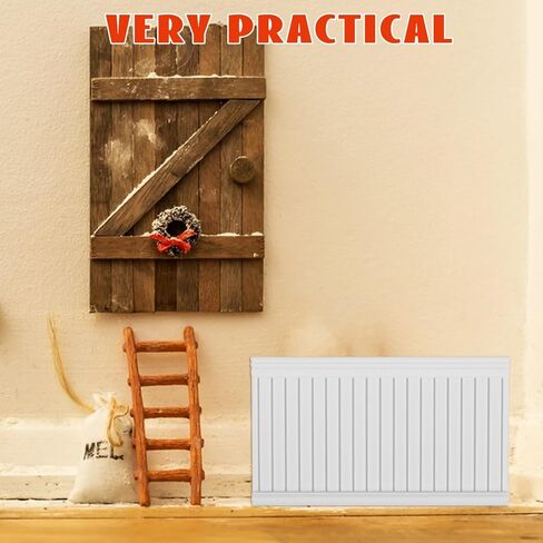 VOSAREA Miniature Wainscoting Panels Scale Dollhouse Wall Trim for Living Room Bathroom Bedroom Decoration Fine Craftsmanship for Elegant Dollhouse Furniture in Saudi Arabia