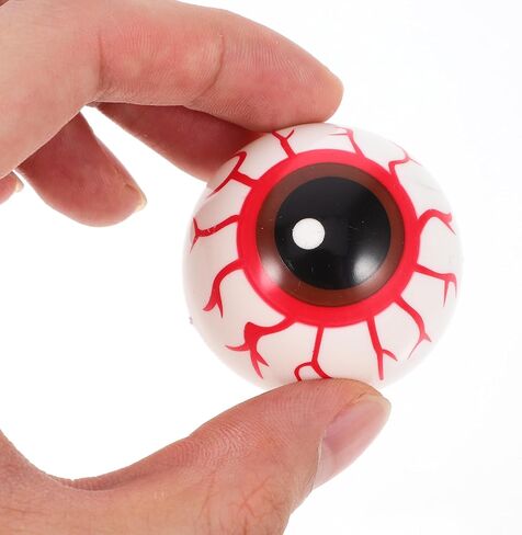 GLEAVI 36pcs Halloween Fake Eyeballs: Plastic Scary Eye Balls for Kids Adults Halloween Party Terror Props Decor 3 Size in Saudi Arabia