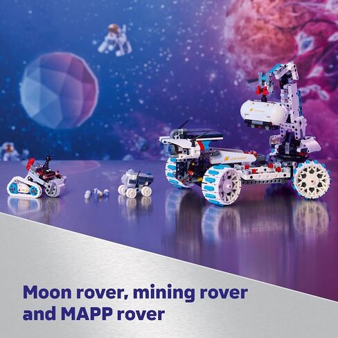 LEGO Technic Lunar Outpost Moon Rover Space Building Toy - Explorer All -Terrain for Kids ، Boys & Girls ، Ages 10+ - Decore Space Decore لأي غرفة - فكرة هدية لأعياد الميلاد - 42211 in Saudi Arabia