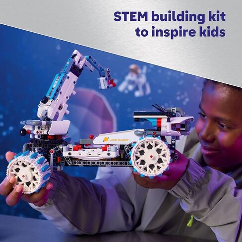 LEGO Technic Lunar Outpost Moon Rover Space Building Toy - Explorer All -Terrain for Kids ، Boys & Girls ، Ages 10+ - Decore Space Decore لأي غرفة - فكرة هدية لأعياد الميلاد - 42211 in Saudi Arabia