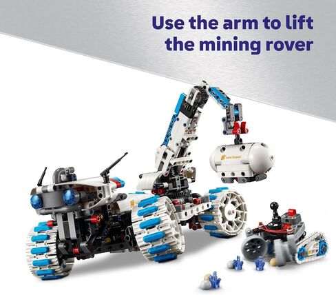 LEGO Technic Lunar Outpost Moon Rover Space Building Toy - Explorer All -Terrain for Kids ، Boys & Girls ، Ages 10+ - Decore Space Decore لأي غرفة - فكرة هدية لأعياد الميلاد - 42211 in Saudi Arabia