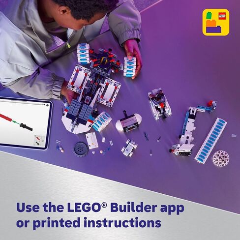 LEGO Technic Lunar Outpost Moon Rover Space Building Toy - Explorer All -Terrain for Kids ، Boys & Girls ، Ages 10+ - Decore Space Decore لأي غرفة - فكرة هدية لأعياد الميلاد - 42211 in Saudi Arabia