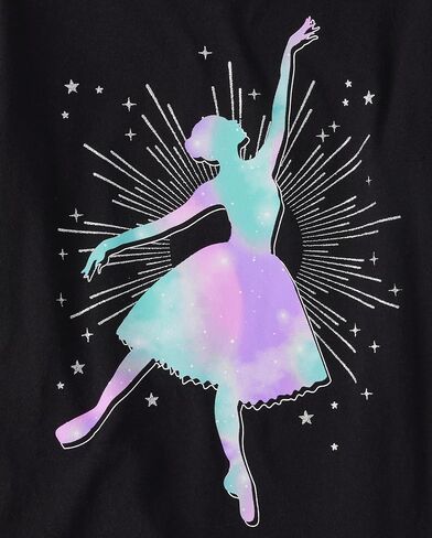 The Children's Place Girls' Short Sleeve Graphic T-Shirt in Saudi Arabia