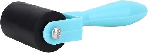 Estink 3.5cm Printmaking Brayer Rubber Roller Art Stamping Tool with Durable Rubber Roller for Block Printing Ink Painting (Green) in Saudi Arabia