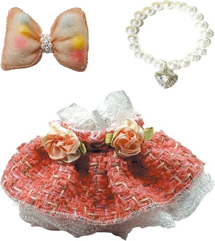 17cm Doll Clothes Set & Outfit Set for 17cm Dolls - Premium Fashion Dresses with Accessories, Luxury Chic Doll Clothing & Style Bundle Pearl Blue in Saudi Arabia