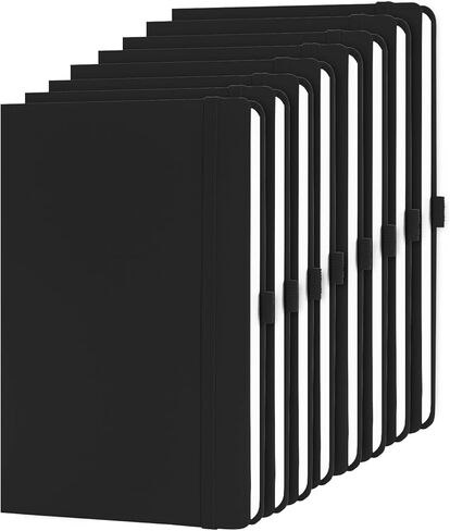 KODAPAGE A5 Liend Journal Notebook, 7mm College Ruled Notepad, Journaling for Writing, Work, School, Travel and Note Taking, Hardcover 224 Pages (112 Sheets) 5.5 x 8.3 inches Multicolored (8 Pack) in Saudi Arabia