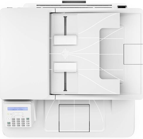 NewH-PLaser-Jet Pro MFP Wired Monochrome All-in-One Laser Printer, White - Print Scan Copy Fax - USB, NFC, Ethernet Connectivity, 30 ppm, 1200 x 1200 dpi, Auto 2-Sided Printing, 35-Sheet ADF in Saudi Arabia