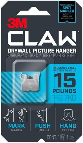 3M Claw Pic Hanger 15lb 1pk in Kuwait