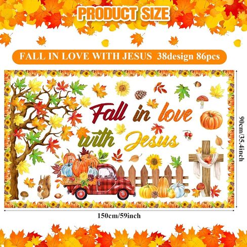 99 PCS Fall Tree Bulletin Decorations مع 300 PCS PCS Glue Points Autumn Attgiving Maple Leaves Acorns Cutouts Autumn Harvest Crall in Saudi Arabia