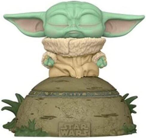 Funko Pop! Deluxe: Mandalorian - The Child (Grogu) Using The Force (Lights and Sounds) Collectible Vinyl Bobblehead in Saudi Arabia