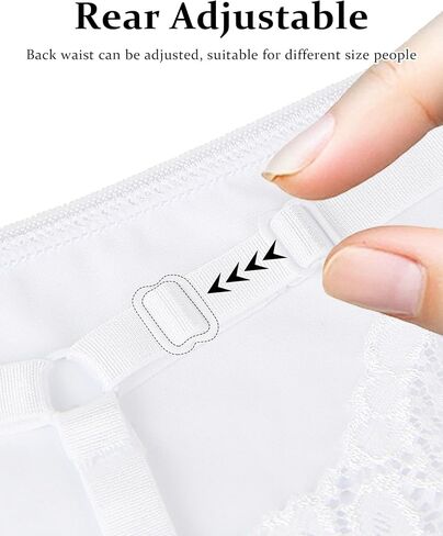 ohyeahlady Women's Sexy Thong Panties Lace Tangas Plus Size Cheeky Underwear V String in Kuwait